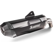 Akrapovic Akrapovıc S-B9SO3-HFBFCTBL Bmw F750-F800-F850-F900 Gs-Adv (18-26) Slıp-On Lıne (Tıtanıum) Egzoz