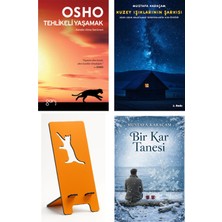Ganj Kitap Tehlikeli Yaşamak - Kendin Olma Serüveni - Osho + Kuzey Işıklarının Şarkısı + Telefon Tutucu + Bir Kar Tanesi