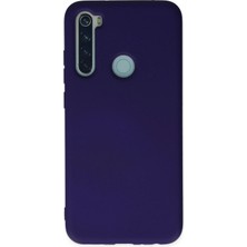 Spt-Gld Newface Xiaomi Redmi Note 8 Kılıf Nano Içi Kadife Silikon - Mor