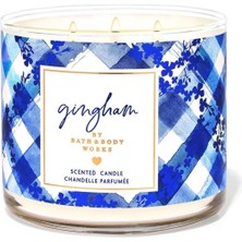 Bath & Body Works Gingham Büyük Mum 411 G