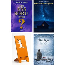 Emre Yayınları Kim 555 Soru Ister? - Fatih B. Mutlu + Kuzey Işıklarının Şarkısı + Telefon Tutucu + Bir Kar Tanesi