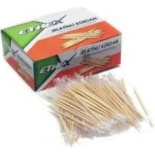 Ethex Jelatinli Bambu Kürdan 1 Paket (500 Adet)