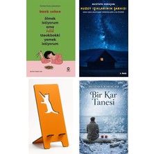 Nova Kitap Ölmek Istiyorum Ama Hala Tteokbokki Yemek Istiy... - Baek Sehee + Kuzey Işıklarının Şarkısı + Telefon Tutucu + Bir Kar Tanesi