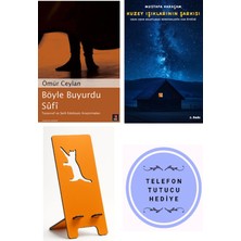 Kapı Yayınları Böyle Buyurdu Sufi - Ömür Ceylan + Kuzey Işıklarının Şarkısı + Telefon Tutucu