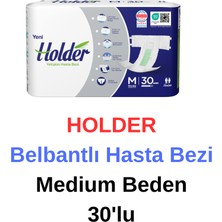 Holder - Belbantlı Hasta Bezi Medium Beden 30'lu
