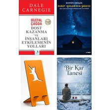 Pupa Yayınları Dijital Çağda Dost Kazanma ve Insanları Etkilem... - Dale Carnegie + Kuzey Işıklarının Şarkısı + Telefon Tutucu + Bir Kar Tanesi