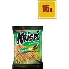 Ülker Krispi Baharatlı Çubuk Kraker 50 gr 15 Adet
