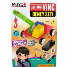  misyon deney seti elektrikli vinç msy-5847