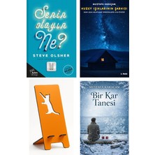 Koton Kitap Senin Olayın Ne? - Steve Olsher + Kuzey Işıklarının Şarkısı + Telefon Tutucu + Bir Kar Tanesi