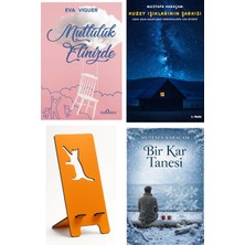 Yediveren Mutluluk Elinizde - Eva Viguer + Kuzey Işıklarının Şarkısı + Telefon Tutucu + Bir Kar Tanesi