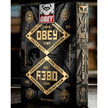Theory11 Obey Gold Edition Oyun Kartı