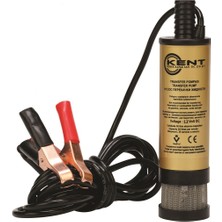 Kent 12 Volt Sıvı Transfer Pompası Mazot Pompası Ince Süzgeçli