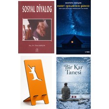 Ezgi Kitabevi Yayınları Sosyal Diyalog - Özlem Işığıçok + Kuzey Işıklarının Şarkısı + Telefon Tutucu + Bir Kar Tanesi
