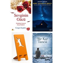 Tutku Yayınevi Sevginin Gücü - Cengiz Erşahin + Kuzey Işıklarının Şarkısı + Telefon Tutucu + Bir Kar Tanesi