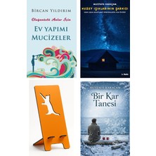 Destek Yayınları Ev Yapımı Mucizeler - Olağanüstü Anlar Için - Bircan Yıldırım + Kuzey Işıklarının Şarkısı + Telefon Tutucu + Bir Kar Tanesi