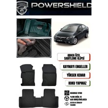 POWERSHIELD  Honda Civic 2013-2015 Uyumlu Aracaözelpremium 5D Havuzlu Oto Paspas  Takımı
