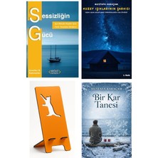 Arıtan Yayınevi Sessizliğin Gücü - Jennifer B. Kahnweiler + Kuzey Işıklarının Şarkısı + Telefon Tutucu + Bir Kar Tanesi