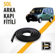 B&M Kauçuk Fiat Doblo (2001-2005) Sol Arka Kapı Fitili BM01314