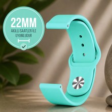 TechTrove Xiaomi Mi Watch Uyumlu 22MM Ayarlanabilir Spor Silikon Kordon