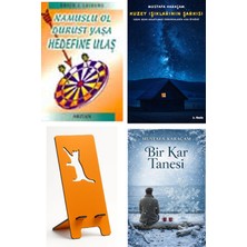 Arıtan Yayınevi Namuslu Ol Dürüst Yaşa Hedefine Ulaş - Erich J. Lejeune + Kuzey Işıklarının Şarkısı + Telefon Tutucu + Bir Kar Tanesi