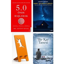 Destek Yayınları 5.0 Önde Başlamak - Levent Uysal + Kuzey Işıklarının Şarkısı + Telefon Tutucu + Bir Kar Tanesi