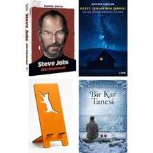İndigo Kitap Steve Jobs Gibi Düşünmek - Daniel Smith + Kuzey Işıklarının Şarkısı + Telefon Tutucu + Bir Kar Tanesi