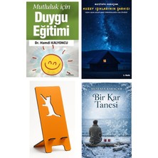 Yediveren Mutluluk Için Duygu Eğitimi - Hamdi Kalyoncu + Kuzey Işıklarının Şarkısı + Telefon Tutucu + Bir Kar Tanesi