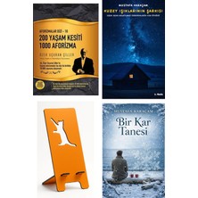 Marnet Yayıncılık 200 Yaşam Kesiti 1000 Aforizma - Aforizmalar 10 - Özer Uçuran Çiller + Kuzey Işıklarının Şarkısı + Telefon Tutucu + Bir Kar Tanesi
