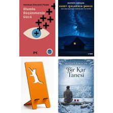 Profil Kitap Olumlu Düşünmenin Gücü - Norman Vincent Peale + Kuzey Işıklarının Şarkısı + Telefon Tutucu + Bir Kar Tanesi
