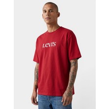 Levi's Vıntage Fıt Graphıc Erkek Bisiklet Yaka Kırmızı T-Shirt A9440-0027