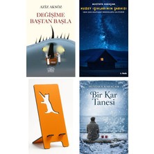 Nemesis Kitap Değişime Baştan Başla - Aziz Aksöz + Kuzey Işıklarının Şarkısı + Telefon Tutucu + Bir Kar Tanesi