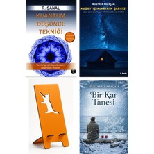 Büyükada Yayıncılık Kuantum Düşünce Tekniği - R. Şanal + Kuzey Işıklarının Şarkısı + Telefon Tutucu + Bir Kar Tanesi