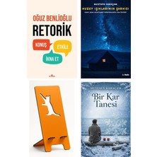 Kronik Kitap Retorik - Konuş Etkile Ikna Et - Oğuz Benlioğlu + Kuzey Işıklarının Şarkısı + Telefon Tutucu + Bir Kar Tanesi