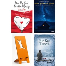 Arkadya Yayınları Ben En Çok Kendim Olmayı Sevdim Ya Sen? - Gamze Berberci Çelik + Kuzey Işıklarının Şarkısı + Telefon Tutucu + Bir Kar Tanesi
