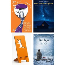 Optimist Beyaz Yakalının Keyif Defteri - Ilham Süheyl Aygül + Kuzey Işıklarının Şarkısı + Telefon Tutucu + Bir Kar Tanesi
