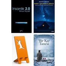 Ganj Kitap Insanlık 2.0 - Timur Tiryaki + Kuzey Işıklarının Şarkısı + Telefon Tutucu + Bir Kar Tanesi