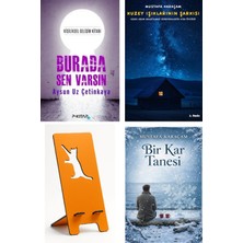 P Kitap Yayıncılık Burada Sen Varsın - Aysun Uz Çetinkaya + Kuzey Işıklarının Şarkısı + Telefon Tutucu + Bir Kar Tanesi