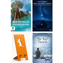 Cezve Kitap Ebeveynlik Tefekkürleri - Merve Şahinkaya + Kuzey Işıklarının Şarkısı + Telefon Tutucu + Bir Kar Tanesi