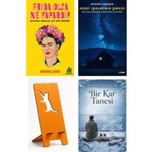 Orman Kitap Frida Olsa Ne Yapardı? - Cesur Yaşamak Için Bir... - Arianna Davis + Kuzey Işıklarının Şarkısı + Telefon Tutucu + Bir Kar Tanesi