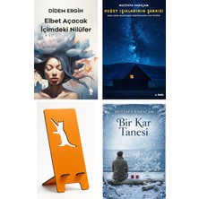 Nemesis Kitap Elbet Açacak Içimdeki Nilüfer - Didem Ergin + Kuzey Işıklarının Şarkısı + Telefon Tutucu + Bir Kar Tanesi