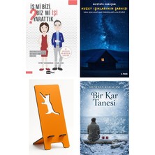 Siyah Beyaz Iş Mi Bizi Biz Mi Işi Yarattık? - Coşan Ayan + Kuzey Işıklarının Şarkısı + Telefon Tutucu + Bir Kar Tanesi
