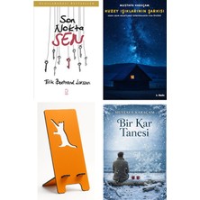 Kahve Yayınları Son Nokta Sen - Erik Bertrand Larssen + Kuzey Işıklarının Şarkısı + Telefon Tutucu + Bir Kar Tanesi