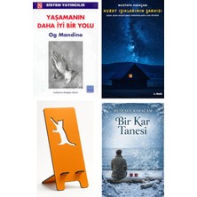 Sistem Yayıncılık Yaşamanın Daha Iyi Bir Yolu - Og Mandino + Kuzey Işıklarının Şarkısı + Telefon Tutucu + Bir Kar Tanesi