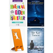 Yakamoz Yayınları Mutluluğa Giden Işaretler - Jon Gordon + Kuzey Işıklarının Şarkısı + Telefon Tutucu + Bir Kar Tanesi