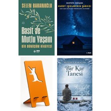 Doğan Novus Basit ve Mutlu Yaşam - Bir Dönüşüm Hikayesi - Selen Baranoğlu + Kuzey Işıklarının Şarkısı + Telefon Tutucu + Bir Kar Tanesi