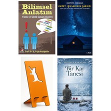 Sinemis Yayınları Bilimsel Anlatım - Yazılı ve Sözlü Sunum Ilkeleri - Erçin Kasapoğlu + Kuzey Işıklarının Şarkısı + Telefon Tutucu + Bir Kar Tanesi