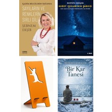Ceres Yayınları Sayıların ve Renklerin Sırlı Dili - Kadim Bilgi... - Şebnem Ekşib + Kuzey Işıklarının Şarkısı + Telefon Tutucu + Bir Kar Tanesi