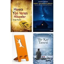 Tutku Yayınevi Hayata Yön Veren Hikayeler - Cengiz Erşahin + Kuzey Işıklarının Şarkısı + Telefon Tutucu + Bir Kar Tanesi