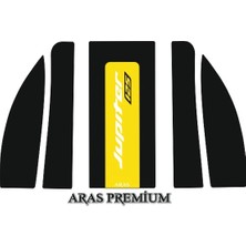Aras Reklam ve Moto Aksesuar Jupiter 125 2023-2024 Uyumlu Tank Pad Seti