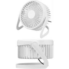 Nemere Ithalat Masaüstü Mini USB Fan - Pvc Gövdeli - 360° Ayarlanabilir
